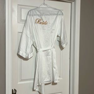 Bridal robe- Ring boxes
